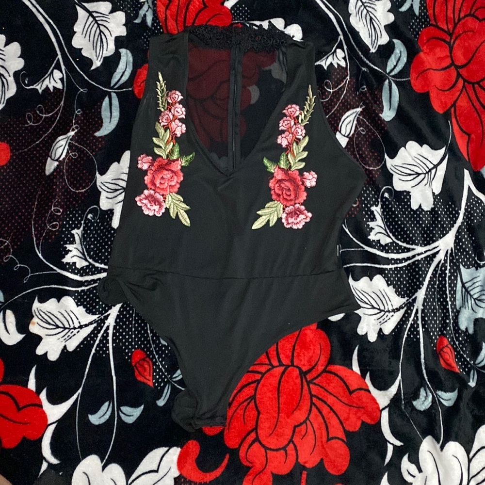 Black bodysuit